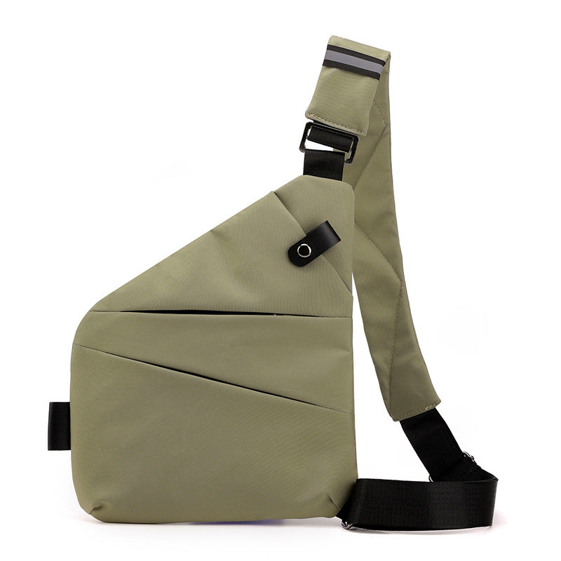 Oxford Mens Chest Bag Crossbody Shoulder Bag VELORA