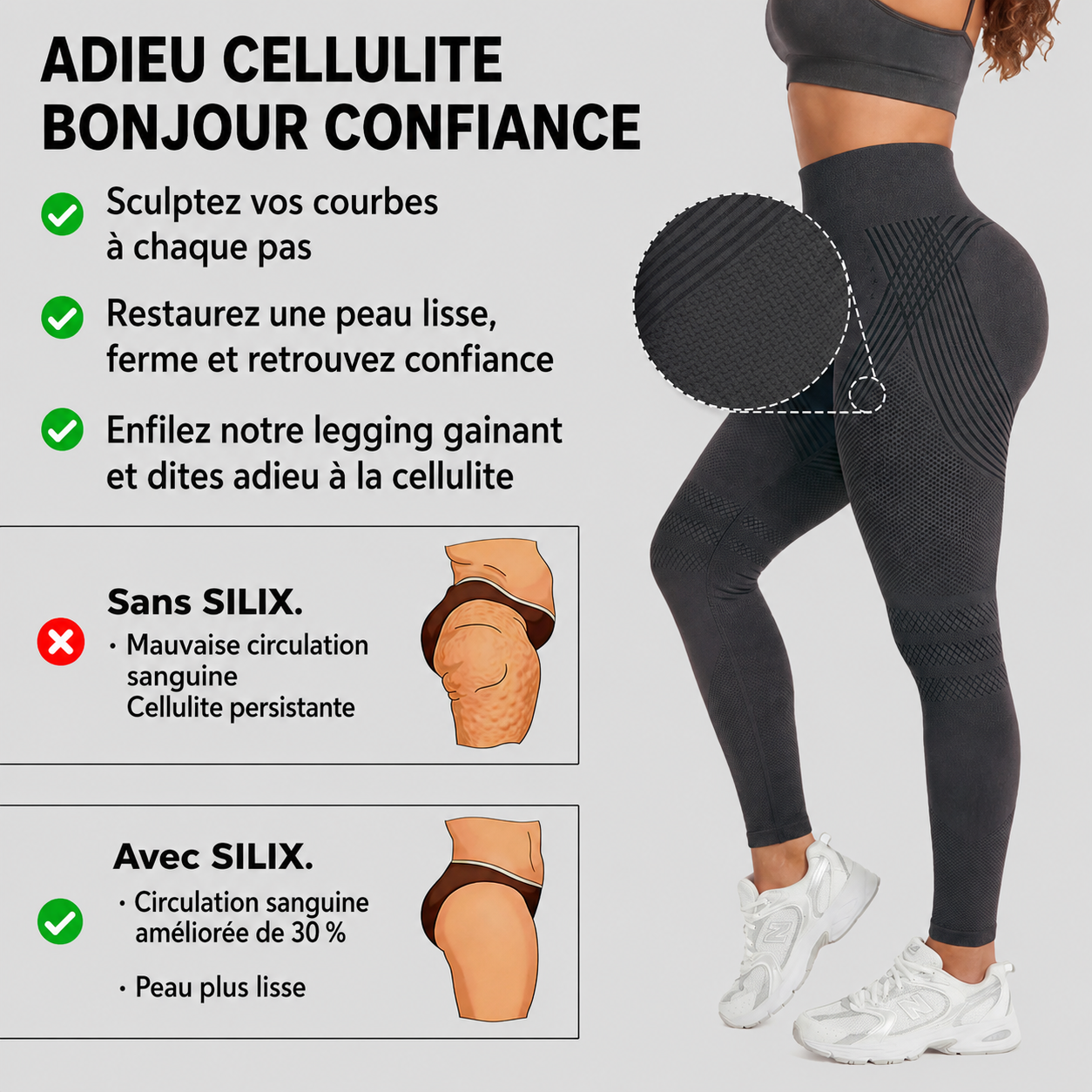 Legging 3D Anti-Cellulite