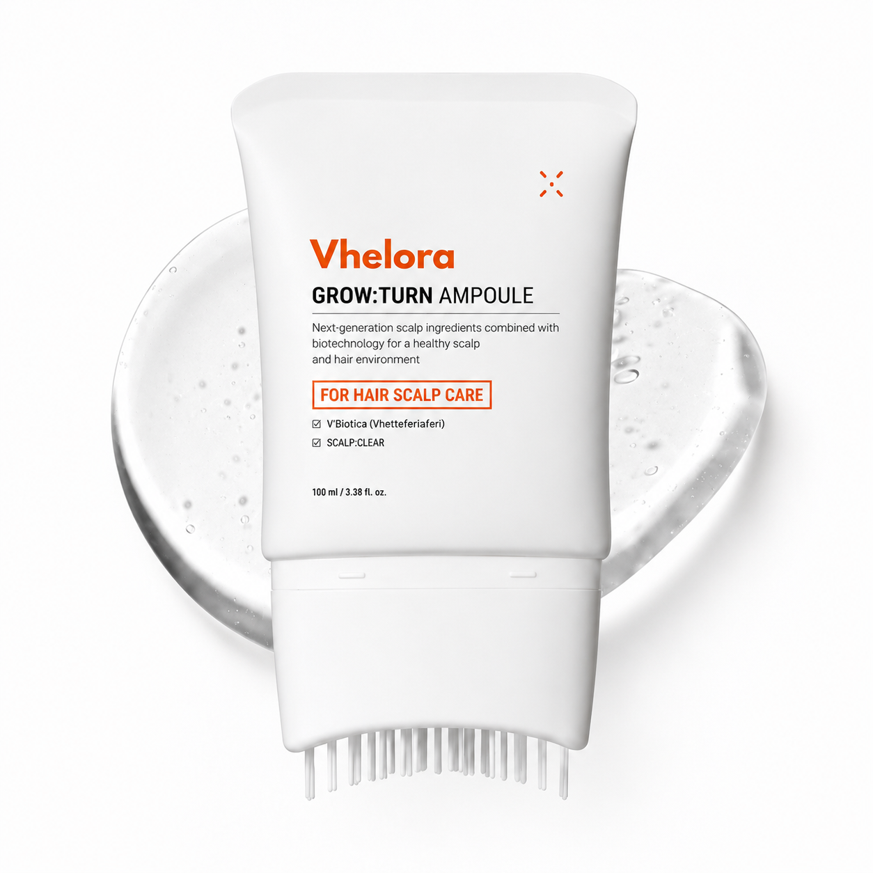 Stop Hair Loss. Start Growing. Korea's #1 Serum VHELORA