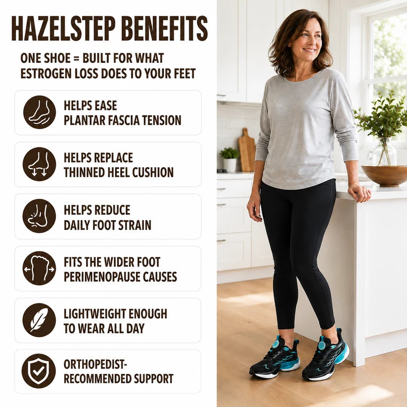 End Perimenopause Foot Pain, Starting Tomorrow Morning